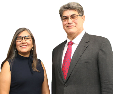 Attorneys Raquel Busani + Robert Rosati